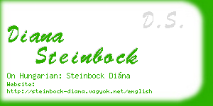 diana steinbock business card